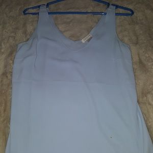 Pretty blue cache top